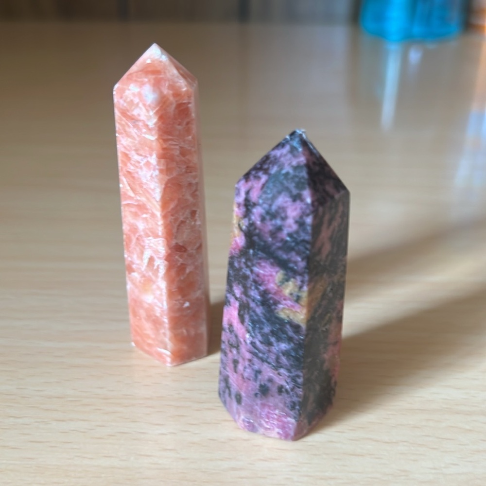 Brand New Rhodochrosite Tower Set - Picture 12 of 12